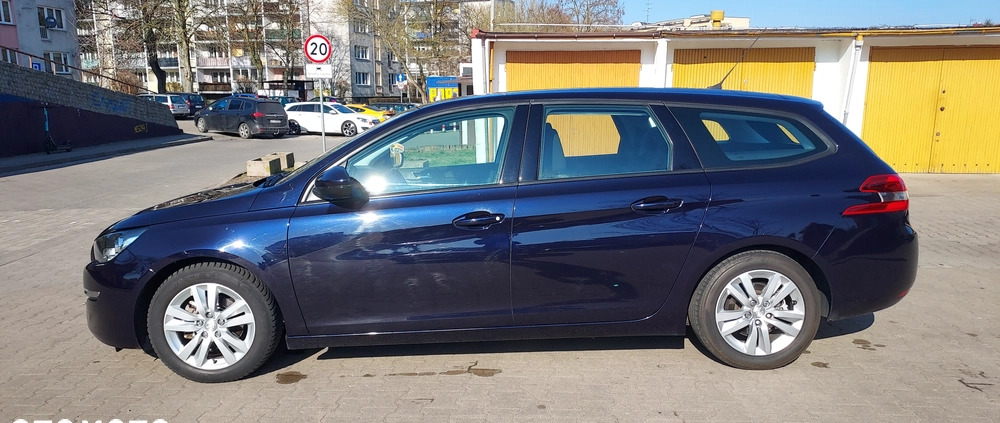 Peugeot 308 cena 27400 przebieg: 217000, rok produkcji 2015 z Police małe 92